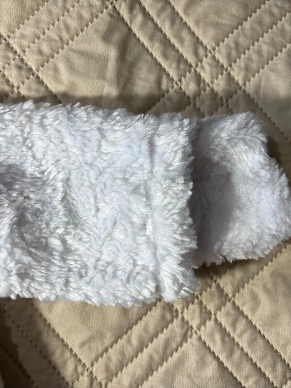 0-9M Snowman Plush Baby Bunting with Striped Scarf Costume